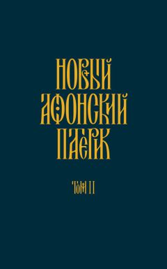 Анонимный автор - Новый Афонский патерик. Том II. Сказания о подвижничестве