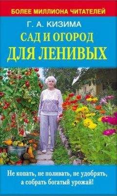 Галина Кизима - Сад и огород для ленивых. Не копать, не поливать, не удобрять, а собирать богатый урожай